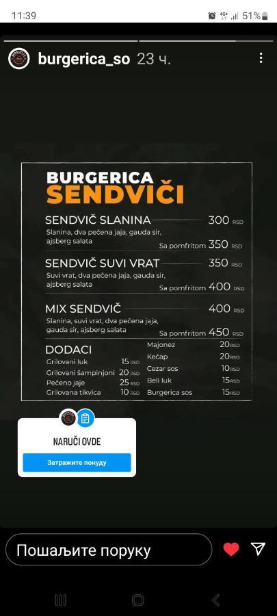 Hotel Ugostiteljski Objekat Karibo Sombor Zewnętrze zdjęcie